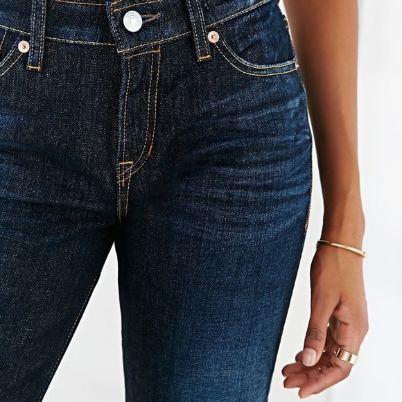 RARE K.O.I COLETTE COLLABORATION Red Line Jeans - Picture 1 of 7